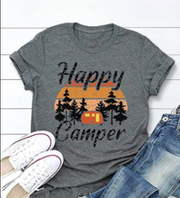 Load image into Gallery viewer, Pre-Order Happy Camper T-Shirt