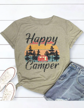 Load image into Gallery viewer, Pre-Order Happy Camper T-Shirt