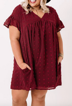 Load image into Gallery viewer, Pre-Order Plus Size Pom Pom Tunic/Dress