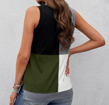 Load image into Gallery viewer, Pre-Order Color Block Tank Tops