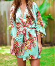 Load image into Gallery viewer, Pre-Order Floral Wrap Robes