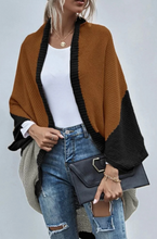 Load image into Gallery viewer, Pre-Order Color Block Shrug Cardigans