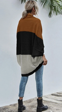 Load image into Gallery viewer, Pre-Order Color Block Shrug Cardigans