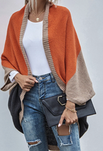 Load image into Gallery viewer, Pre-Order Color Block Shrug Cardigans