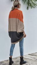 Load image into Gallery viewer, Pre-Order Color Block Shrug Cardigans