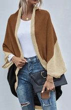 Load image into Gallery viewer, Pre-Order Color Block Shrug Cardigans