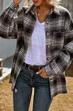 Load image into Gallery viewer, Pre-Order Button up Plaid Shirt