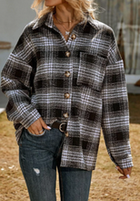 Load image into Gallery viewer, Pre-Order Button up Plaid Shirt