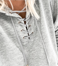 Load image into Gallery viewer, Pre-Order Lace Up Hoodies