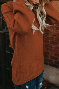 Pre-Order Hollow-out Back Sweater with Tie