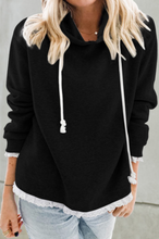 Load image into Gallery viewer, Pre-Order Lace Trim Hoodie