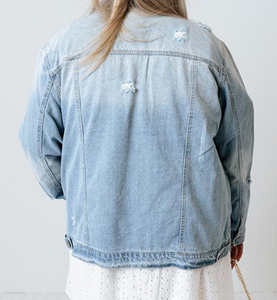 Pre-Order Plus size Denim Jacket