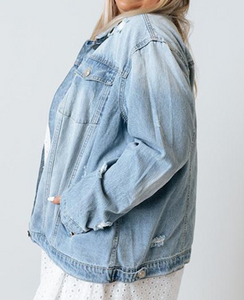 Pre-Order Plus size Denim Jacket