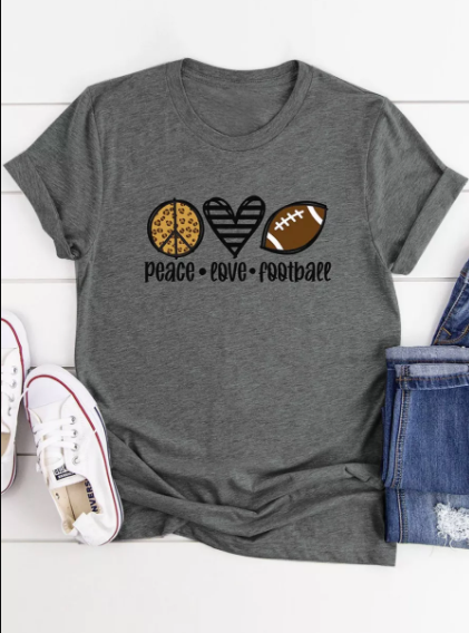 Pre-Order Peace Love Football