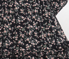 Load image into Gallery viewer, Pre-Order Ruffled Neck Lantern Sleeve Tiered Floral Dress