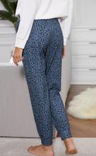 Load image into Gallery viewer, Pre-Order Blue Leopard Joggers