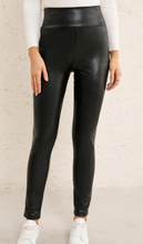 Load image into Gallery viewer, Pre-Order High Waisted Pleather Leggings