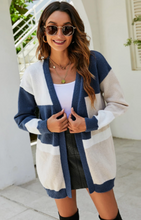 Load image into Gallery viewer, Pre-Order Color Block Knit Cardigans