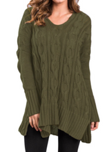 Load image into Gallery viewer, Pre-Order Oversized Cozy up Knit Sweater