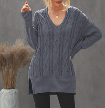 Load image into Gallery viewer, Pre-Order Oversized Cozy up Knit Sweater