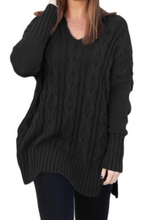 Load image into Gallery viewer, Pre-Order Oversized Cozy up Knit Sweater