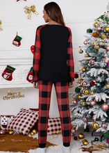 Load image into Gallery viewer, Pre-Order Plaid Lounge Set