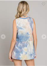 Load image into Gallery viewer, Tie Dye Babydoll Top