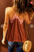 Load image into Gallery viewer, Pre-Order Floral Lace Applique Tank Top