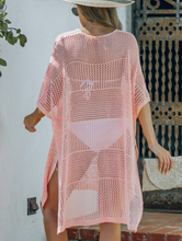 Load image into Gallery viewer, Pre-Order Knitted Hollow-out Beach Cover ups with Slits
