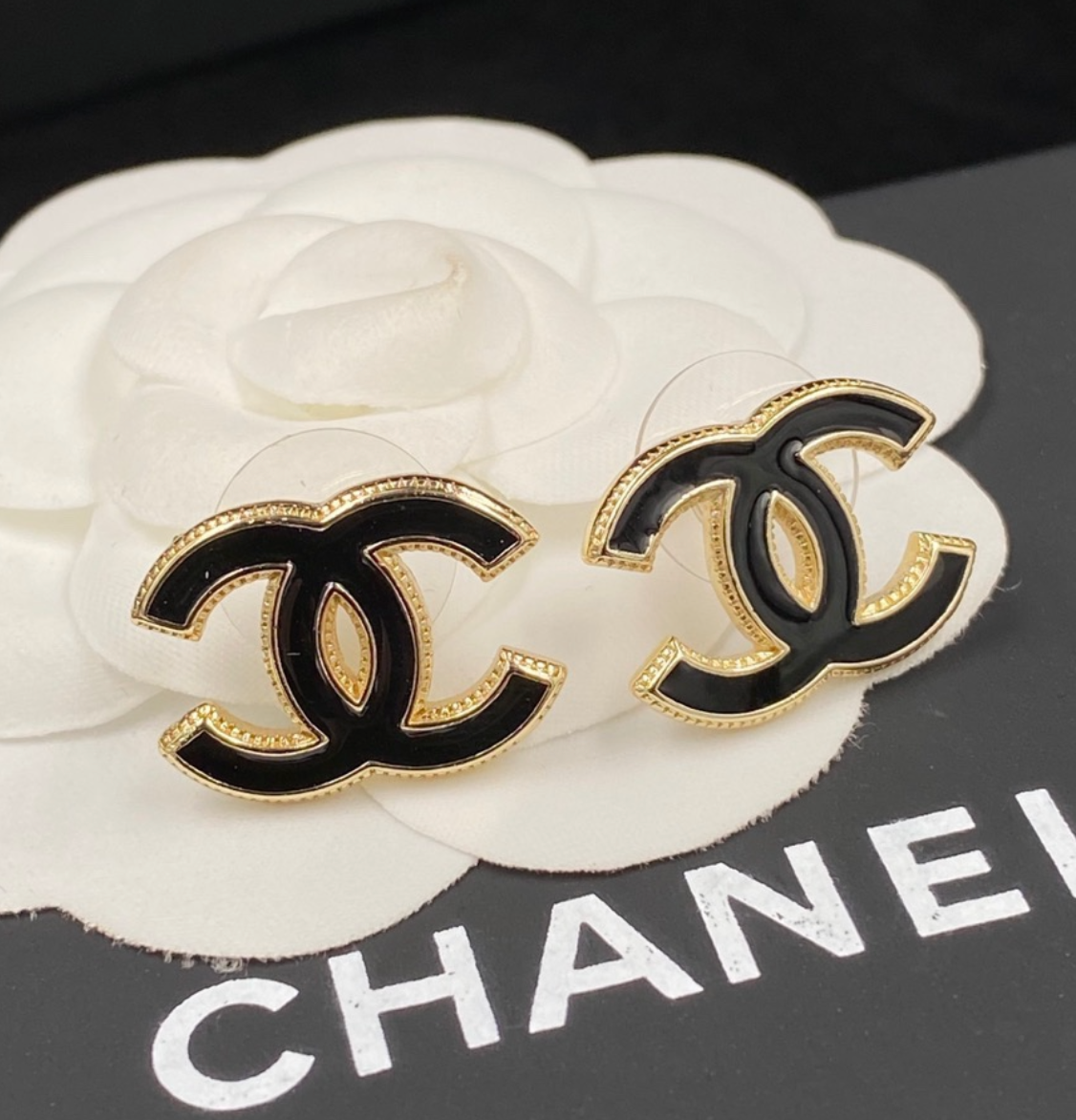 Pre-Order Inspired Jewelry CC Earrings – Worn & Refined