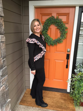 Load image into Gallery viewer, Leopard Ruffle Tunic