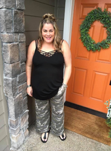 Load image into Gallery viewer, Camo Drawstring Lounge Pants