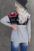 Load image into Gallery viewer, Pre-Order Aztec Zip Sweatshirts