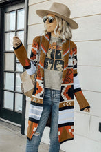 Load image into Gallery viewer, Tribal Aztec Print Cardigan