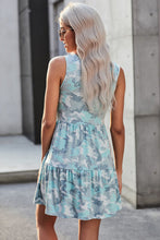 Load image into Gallery viewer, Camo Tiered Dress