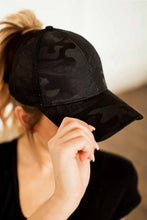 Load image into Gallery viewer, Leopard &amp; Camo Pony Tail Hats