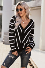 Load image into Gallery viewer, Pre-Order V-Neck Cardigan w/White Accents