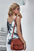 Load image into Gallery viewer, Tie Dye Spaghetti Strap Buttoned Tank Top