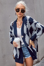Load image into Gallery viewer, Pre-Order Buttoned Patterned Knit Cardigan