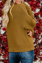Load image into Gallery viewer, Open Front Chunky Knit Cardigan