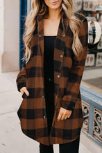 Load image into Gallery viewer, Pre-Order Buffalo Plaid Snap Front Tunic