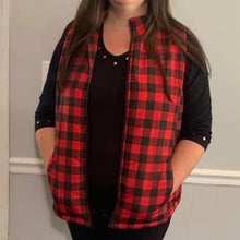 Load image into Gallery viewer, Buffalo Plaid Vest