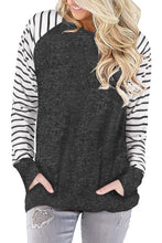 Load image into Gallery viewer, Striped Sleeve Pocket Tunic