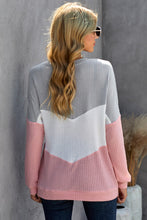 Load image into Gallery viewer, Pre-Order Chevron Thermal Pullover Tunic