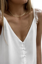 Load image into Gallery viewer, Pre-Order Lace Tank w/Button Details