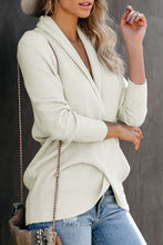 Load image into Gallery viewer, Pre-Order Drape Front Knit Sweater