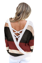 Load image into Gallery viewer, Pre-Order Criss Cross V Back Sweater