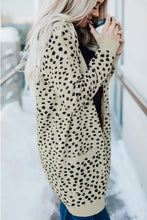 Load image into Gallery viewer, Pre-Order Cream Knit Dot Cardigan