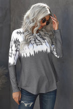 Load image into Gallery viewer, Tie-dye Knit Long Sleeve Top