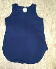 Load image into Gallery viewer, Navy Scoop-Neck Tank Top